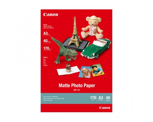CANON MP-101 matte photo paper 170g&sol;m2 A3 40 sheets 1-pack