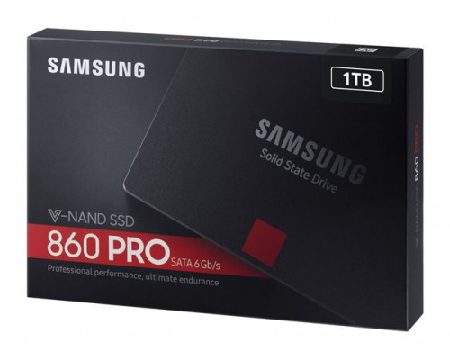SAMSUNG SSD 860 PRO 2TB 2&period;5inch SATA 560MB&sol;s read 530MB&sol;s write MJX