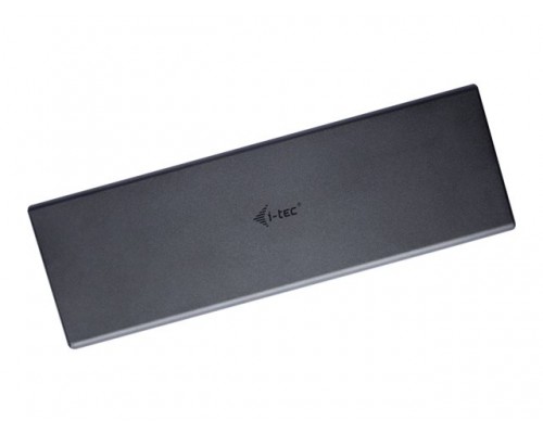 I-TEC USB 3&period;0&sol;USB-C Dualdock mit PD 1x 5K 2x 4K 60Hz 2x HDMI 2x DP 1x GLAN 4x USB 3&period;0 2x USB-C 1x Audio&sol;Mic Jack 1x 85W USB-C PD KL