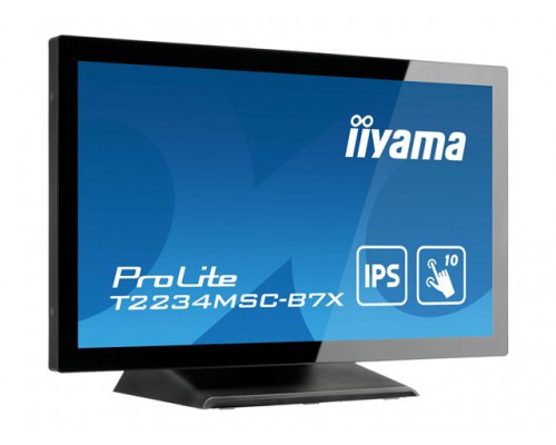 IIYAMA T2234MSC-B7X 21&period;5inch PCAP Bezel Free Front IPS LED FHD 16&colon;9 1000&colon;1 350cd&sol;m2 8ms VGA DP HDMI