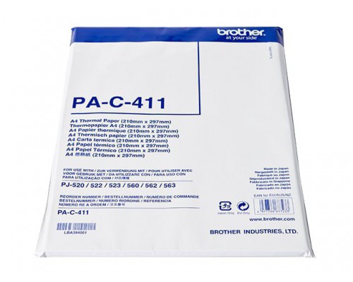 BROTHER thermisch papier A4 100 sheets 1-pack