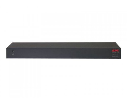APC Rack PDU Metered 1U 16A 230V 8C13 Input Connections IEC-320 C20