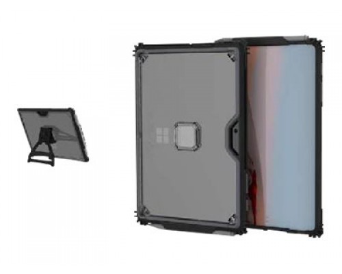 GRIFFIN Survivor Strong for Microsoft Surface Pro 7&plus; & Surface Pro 7 - Black&sol;Gray&sol;Clear B2B Brown Box