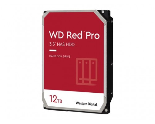 WD Red Pro 12TB SATA 6Gb&sol;s 256MB Cache Internal 3&period;5inch 24x7 7200rpm optimized for SOHO Nas Systems 1-24 Bay HDD Bulk