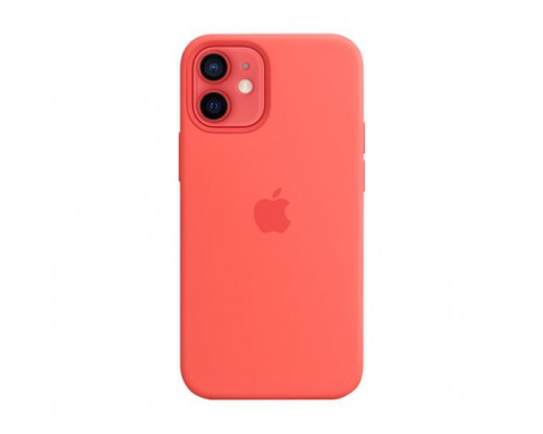 APPLE iPhone 12 mini Silicone Case with MagSafe - Pink Citrus