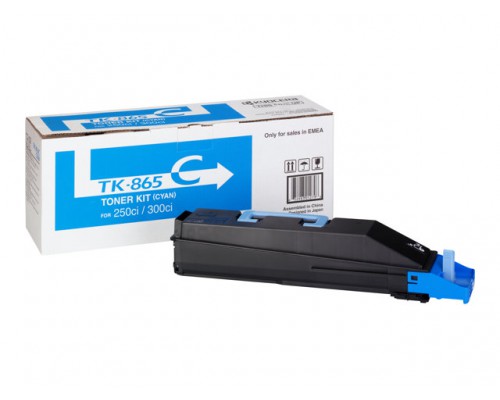 KYOCERA TK-865C tonercartridge cyaan standard capacity 12&period;000 paginas 1-pack