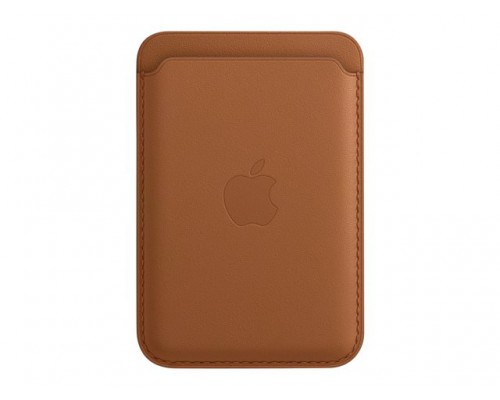 APPLE iPhone Leather Wallet with MagSafe Saddle Brown