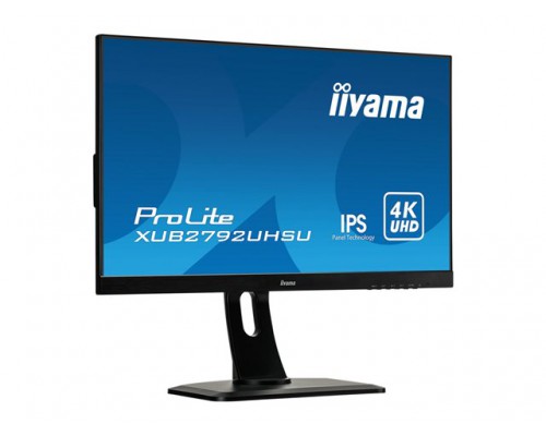 IIYAMA ProLite XUB2792UHSU-B1 27inch ULTRA SLIM LINE 3840x2160 UHD IPS DVI HDMI DisplayPort Speakers