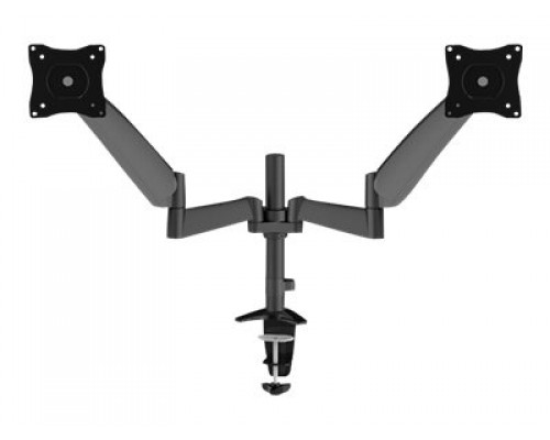 NEOMOUNTS BY NEWSTAR FPMA-D950DBLACK 10-27inch Flat Screen Desk Mount clamp&sol;grommet