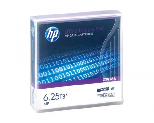 HPE LTO Ultrium 6 data cartridge 6&period;25TB 1-pack