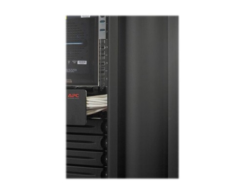 APC Valueline Vertical Cable Manager for 2 4 Post Racks 96 H X 6W Single-Sided with Door