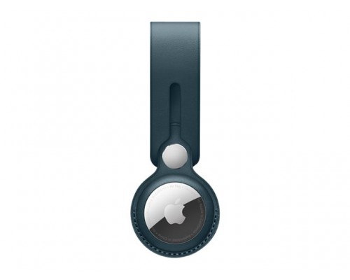 APPLE AirTag Leather Loop Baltic Blue