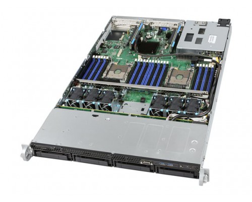 INTEL Server Barebone R1304WF0YRS S2600WF0R 1x 1100W PSU 2x F1UL16RISER3 1x FR1304S3HSBP 4x FSS35HSCA2