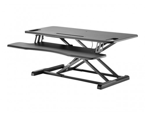 NEOMOUNTS BY NEWSTAR NS-WS300BLACK Workstation - sit-stand workplace height adjustment&colon; 11-51