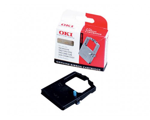 OKI Microline 182 280 320 321 3320 3321 inktlint zwart 3&period;000&period;000 karakters 1-pack