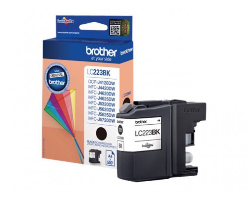 BROTHER LC-223 inktcartridge zwart standard capacity 550 pagina s 1-pack