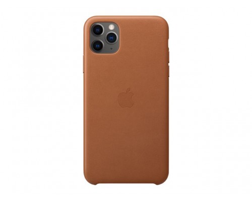 APPLE iPhone 11 Pro Max Leather Case - Saddle Brown