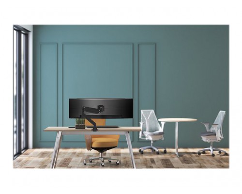 NEOMOUNTS BY NEWSTAR Flat Screen Desk mount 10 49inch desk clamp grommet