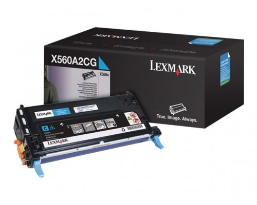 LEXMARK X560 tonercartridge cyaan standard capacity 4&period;000 pagina s 1-pack