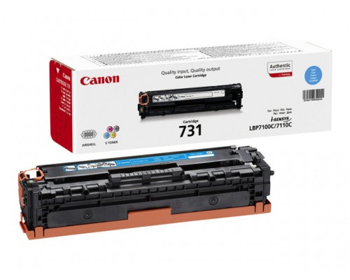 CANON 731-C tonercartridge cyaan standard capacity 1.500 paginas 1-pack