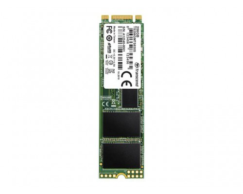 TRANSCEND 256GB M&period;2 2280 SSD SATA3 B&plus;M Key TLC