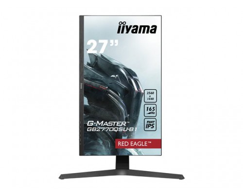 IIYAMA G-Master GB2770QSU-B1 27inch IPS Gaming WQHD 165Hz 400cd&sol;m2 0&period;5ms 1xHDMI 1xDP 2xUSB 3&period;0