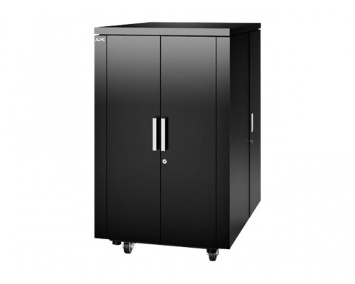 APC NetShelter CX 24U 750 mm Wide x 1130 mm Deep Enclosure Black Finish Intl