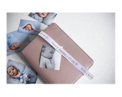 BROTHER textile tape gold&sol;white 12mm&sol;4m