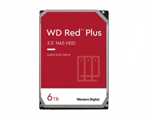 WD Red Plus 6TB SATA 6Gb&sol;s 3&period;5inch Rpm5640 128MB cache Internal HDD Bulk