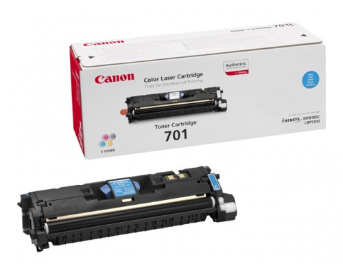 CANON 701 tonercartridge cyaan standard capacity 4.000 pagina s 1-pack
