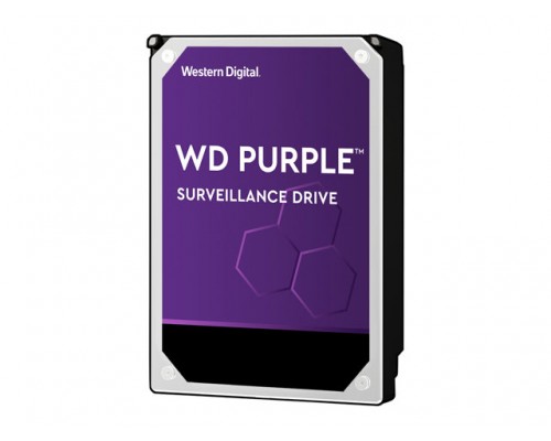 WD Surveillance Storage 4TB internal Retail Kit WD Purple WD40PURX 4TB SATA 6Gb&sol;s CE HDD 3&comma;5inch IntelliPower 64MB Cache 24x7