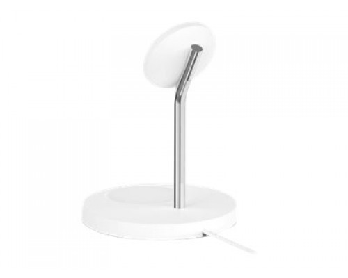 BELKIN Boost Charge Pro MagSafe 2-in-1 Wireless Charger Stand - White