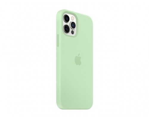 APPLE iPhone 12&sol;12 Pro Silicone Case with MagSafe - Pistachio