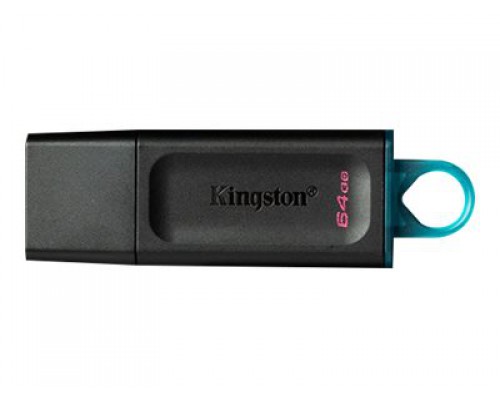 KINGSTON 64GB USB3&period;2 Gen 1 DataTraveler Exodia Black &plus; Teal