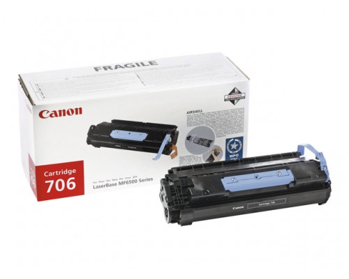 CANON 706 tonercartridge zwart standard capacity 5.000 pagina s 1-pack