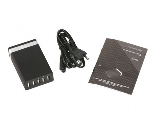 I-TEC USB Smart Charger 6x USB-A Port 52W also for iPad&sol;iPhone Samsung Telefone and Tablet-PCs
