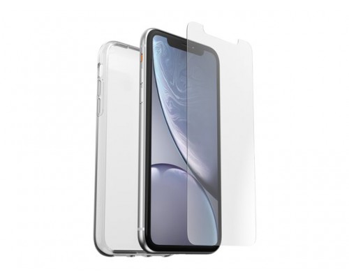 OTTERBOX CLEARLY PROTECTED SKIN iPhone Xr W/ ALPHA GLASS