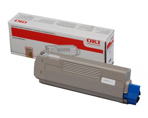 OKI C610 tonercartridge zwart standard capacity 8&period;000 pagina s 1-pack