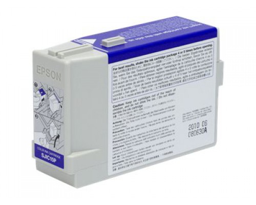 EPSON TM-C3400 & TM-C610 inktcartridge drie kleuren standard capacity 1-pack SJIC15P