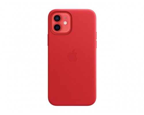 APPLE iPhone 12&sol;12 Pro Leather Case with MagSafe - PRODUCT RED