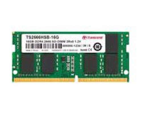 TRANSCEND 8GB DDR4 3200 SO-DIMM 1Rx16 1Gx16 CL22 1&period;2V