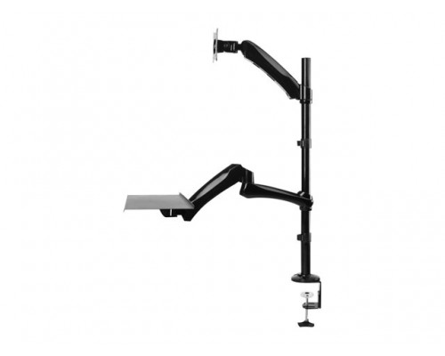 NEOMOUNTS BY NEWSTAR FPMA-D500KEYB 10-27inch Flat Screen Keyboard and Mouse Desk Mount clamp