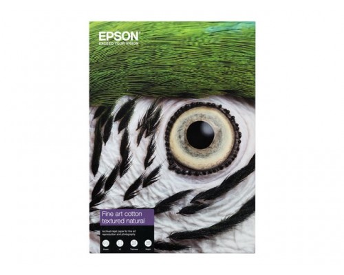 EPSON Fine Art Cotton Textured Natural A2 25 Sheets