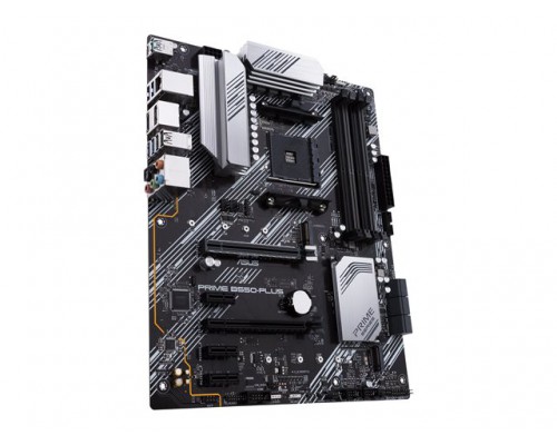 ASUS PRIME B550-PLUS AMD AM4 Socket ATX DDR4 3rd Gen AMD Ryzen Dual M.2 PCIe 4.0 1 Gb Ethernet USB 3.2 Gen 2 Type-A and Type-C