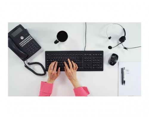 CHERRY Stream Keyborad USB Black &lpar;CH&rpar;
