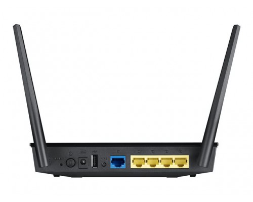 ASUS RT-AC52U Dual-band draadloze AC750 router en 802.11ac wireless AC450 USB-adapter 802.11 a/b/g/n/ac