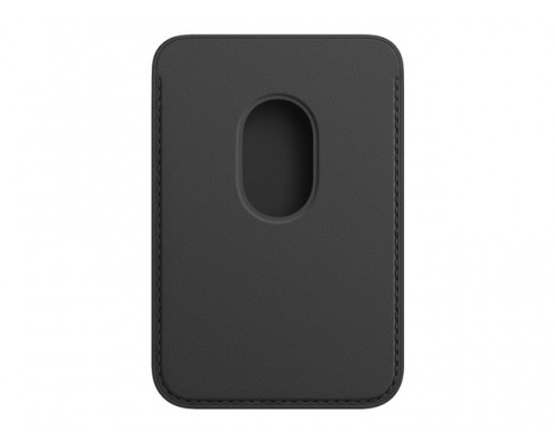 APPLE iPhone Leather Wallet with MagSafe Saddle Black