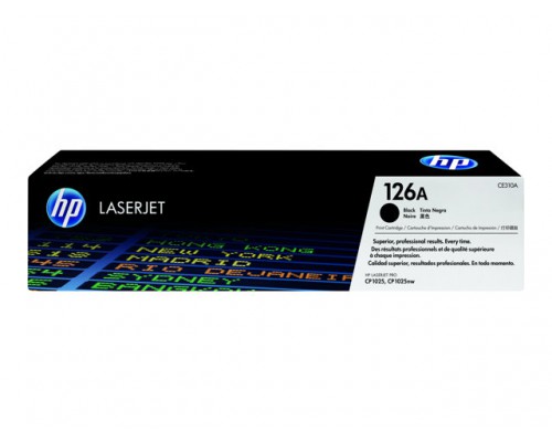 HP 126A LaserJet originele toner cartridge zwart standard capacity 1&period;200 pagina s 1-pack