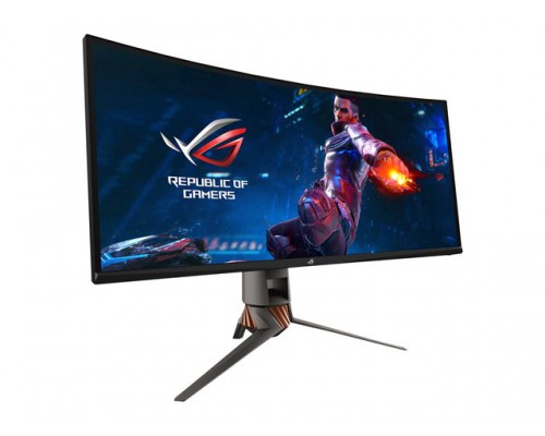 ASUS ROG SWIFT Curved PG349Q 34inch UWQHD 3440x1440 Gaming monitor IPS up to 120Hz DP HDMI USB3&period;0 G-SYNC AuraSync