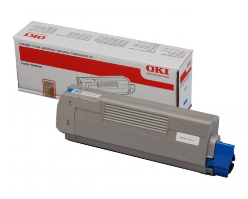 OKI C610 tonercartridge cyaan standard capacity 6&period;000 pagina s 1-pack